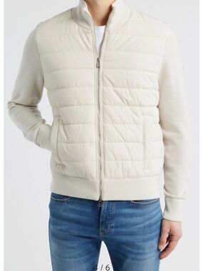 H-Hernesto Mixed Media Jacket